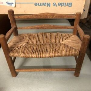 Miniature Loveseat Vintage